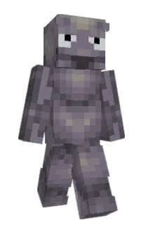 Front of Boletum's skin