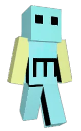 DOAXEL's Minecraft skin wearing the Pan cape