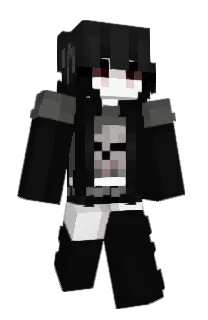 Front of soumet's skin