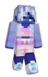 sapphire and wistful Minecraft skin — Slim model — first worn by Maviiisss
