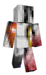 black and alto Minecraft skin — Classic model — first worn by 9439043890438294