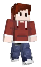 voidgamez's Minecraft skin wearing the Copper cape