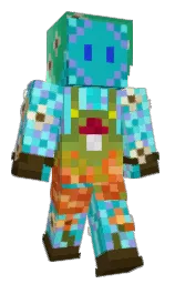 Wishingwell1975's Minecraft skin wearing the 15th Anniversary cape