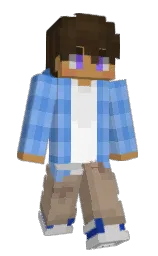 Floop4's Minecraft skin wearing the Migrator cape