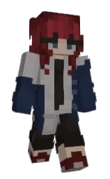 cloud burst and mirage Minecraft skin — Slim model