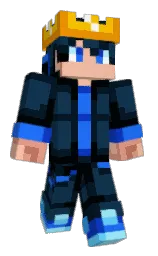 ItzRyanYT's Minecraft skin wearing the Purple Heart cape