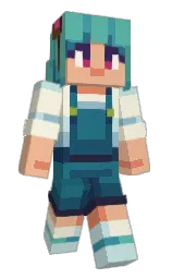 edgewater and beige Minecraft skin — Slim model — first worn by Atane_