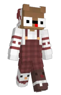 Front of Dajdako's skin