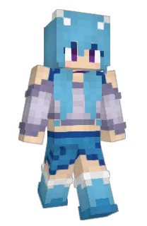 Front of AthenaBlu's skin