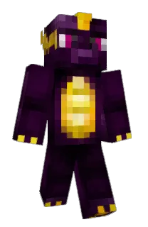 Front of Drahco's skin