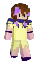 ArkoSDiary's Minecraft skin wearing the Aurora cape