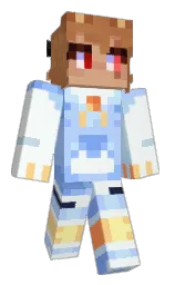 catskill white and anakiwa Minecraft skin — Classic model — first worn by AnkiX3