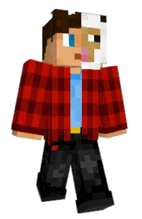 Front of BuBoBe's skin