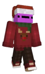 Christidel's Minecraft skin wearing the Home cape