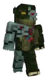 gordons green and black olive Minecraft skin — Classic model — first worn by NexusCR