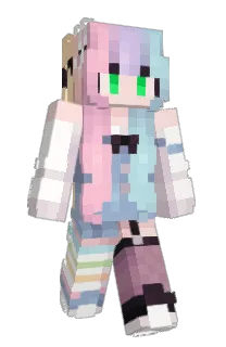 Front of Minecraft skin