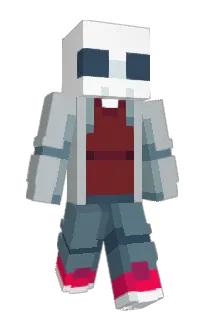 Front of Nycalla's skin