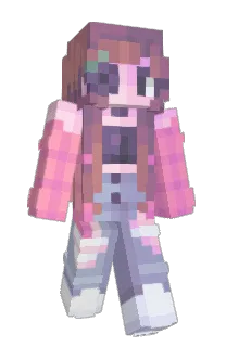 Front of witherFloret's skin
