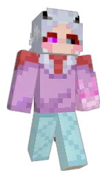 YanaSakuraz's Minecraft skin wearing the Aurora cape