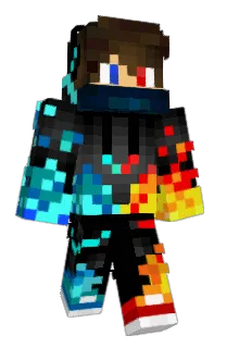 Front of Minimik's skin