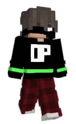 black and heath Minecraft skin — Classic model