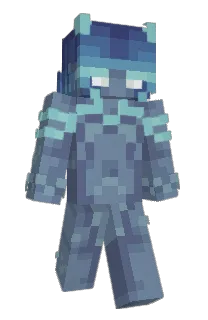 Front of Zemvic's skin