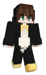 Ghxstboy1127's Minecraft skin wearing the Cherry Blossom cape