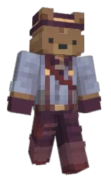 livid brown and leather Minecraft skin — Classic model — first worn by SojuAdict
