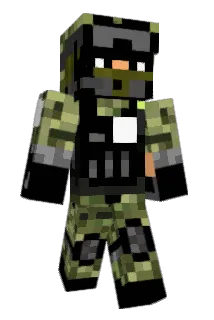 afghanistan2001 Minecraft avatar full body