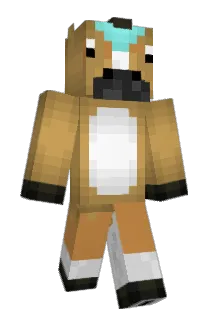 afrosty Minecraft avatar full body