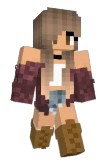 agatona Minecraft avatar full body