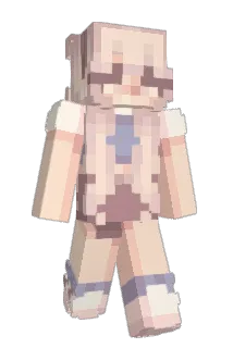 agensive Minecraft avatar full body