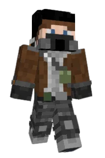 agitel Minecraft avatar full body