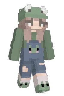 ahamelie Minecraft avatar full body