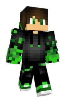 ahegaoZUDDY Minecraft avatar full body