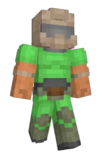 ahhdball Minecraft avatar full body