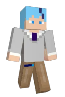 ahosora Minecraft avatar full body