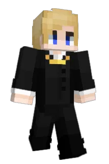 ahs_black Minecraft avatar full body