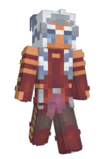 ahsokatan Minecraft avatar full body