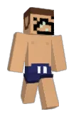 aidoon Minecraft avatar full body
