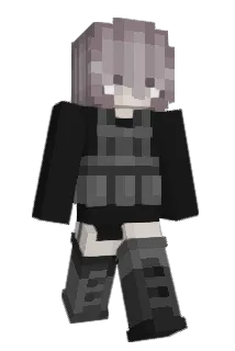 aidroid Minecraft avatar full body