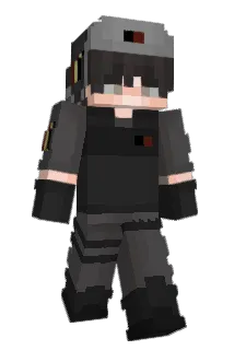 aikiboy Minecraft avatar full body