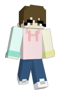 aishifine Minecraft avatar full body