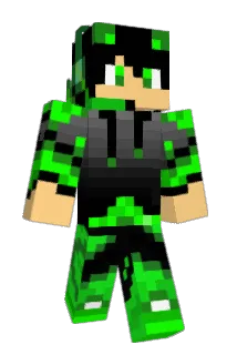 ajoman Minecraft avatar full body