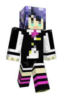 akagame Minecraft avatar full body