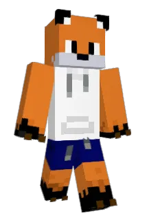 akidfox Minecraft avatar full body