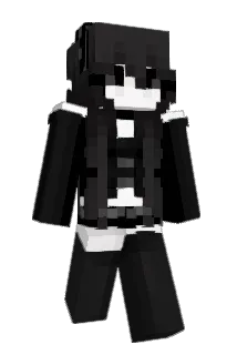 aku2 Minecraft avatar full body