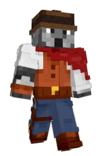 alaska_wolf_joe Minecraft avatar full body