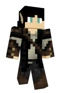 albinogames Minecraft avatar full body