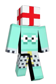 albysoup Minecraft avatar full body